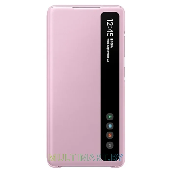 Чехол Samsung Smart Clear View Cover для Galaxy S20 FE (лавандовый)